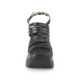vegan 11,5 cm Demonia PACE-33 lolita sandaler med platå