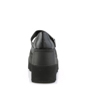 vegan 11,5 cm SHAKER-23 demoniacult alternative plat�sko svart