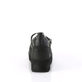 vegan 11,5 cm SHAKER-27 demoniacult alternative plat�sko svart