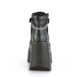 vegan 13 cm DYNAMITE-101 demoniacult ankelst�vletter med kileh�l