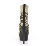 vegan 15 cm DELIGHT-1002LP plat� stretch ankel booties