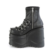 vegan 15 cm WAVE-110 plat� kileh�ler ankel booties