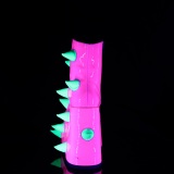 vegan 18 cm SLAY-77 demoniacult alternative plat�boots neon