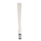 vegan 18 cm SPECTATOR-3019 hvite l�rh�ye sko h�ye h�ler