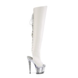 vegan 18 cm SPECTATOR-3019 hvite l�rh�ye sko h�ye h�ler
