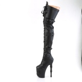 vegan 20 cm RAPTURE-3028 hodeskalle plat� l�rh�ye st�vletter h�ye h�ler