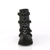 vegan 6,5 cm RENEGADE-50 demoniacult alternative plat�boots svart
