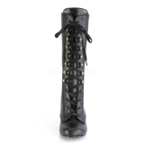 vegan 7,5 cm VIVIKA-205 Victorian st�vletter med sn�ring