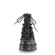 vegan 7 cm BRATTY-32 demoniacult alternative plat�sko svart