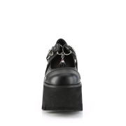 vegan 9 cm ASHES-33 demoniacult alternative plat�sko svart