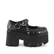vegan 9 cm ASHES-33 demoniacult alternative plat�sko svart