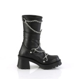 vegan blokkh�l 7 cm DemoniaCult BRATTY-120 chunky h�l st�vletter