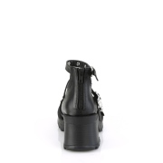 vegan blokkh�l 7 cm DemoniaCult BRATTY-30 chunky h�l plat�sko