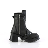 vegan blokkh�l 7 cm DemoniaCult BRATTY-56 chunky h�l ankelst�vletter
