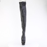 vegan sn�reboots 15 cm DELIGHT-4019 l�rh�ye st�vler �pen t� med sn�ring