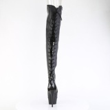 vegan sn�reboots 15 cm DELIGHT-4019 l�rh�ye st�vler �pen t� med sn�ring