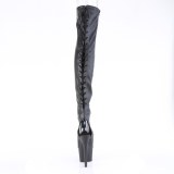 vegan sn�reboots 18 cm ADORE-3017 l�rh�ye st�vler �pen t� med sn�ring
