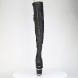 vegan sn�reboots 18 cm SPECTATOR-3030 svarte l�rh�ye st�vler �pen t� med sn�ring