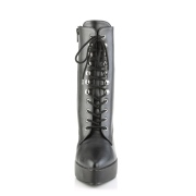 vegan svart 13,5 cm INDULGE-1020 ankel booties for menn