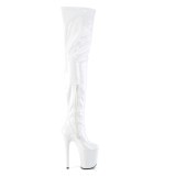 vinyl crotch 20 cm FLAMINGO-4000 hvite l�rh�ye plat�st�vler h�ye h�ler